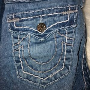 True Religion Brand Jeans Straight Cut Size 27